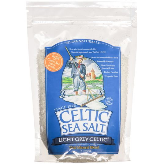 Celtic Sea Salt进口代理批发 凯尔特海盐晶体，浅灰色凯尔特