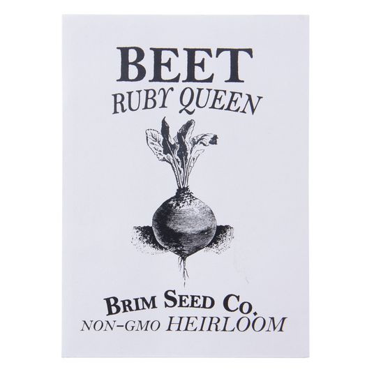 酷牌库|商品详情-Brim Seed进口代理批发 Brim Seed Co. 甜菜，红宝石皇后传家宝种子