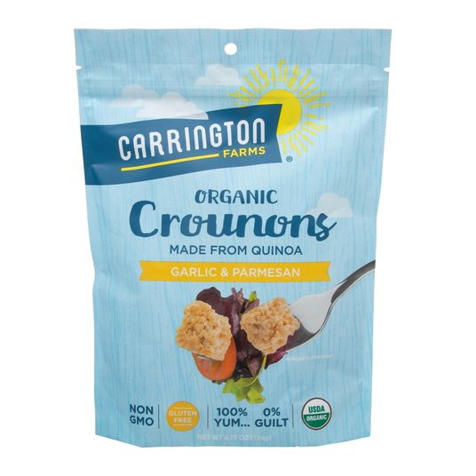 Carrington Farms进口代理批发 卡林顿农场 Crounons，大蒜和帕尔马干酪，有机