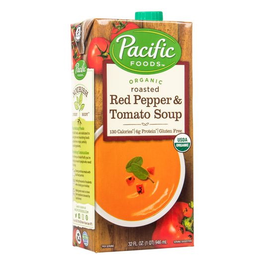 Pacific Natural Foods进口代理批发 太平洋食品有机烤红辣椒番茄汤