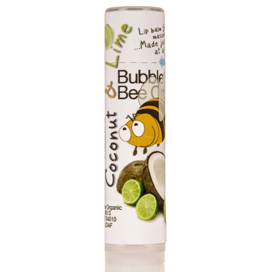 Bubble & Bee Organics进口代理批发 Bubble & Bee Organics 润唇膏，椰子酸橙，有机