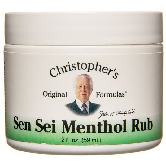 Dr. Christopher's进口代理批发 Dr. Christopher's Sen Sei 薄荷醇擦剂