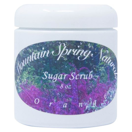 Mountain Spring Naturals进口代理批发 Mountain Spring Naturals 糖磨砂膏，橙子