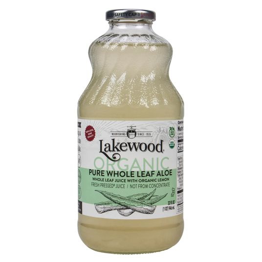 Lakewood Organic Juices进口代理批发 Lakewood 有机果汁 芦荟汁，纯，全叶，有机