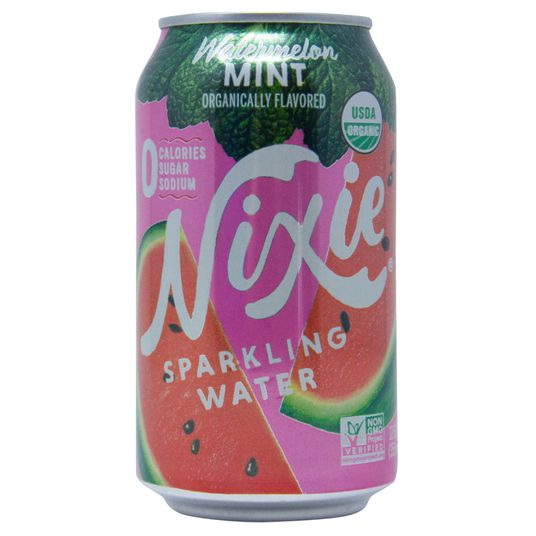 Nixie Sparkling Water进口代理批发 Nixie 苏打水，西瓜薄荷，有机