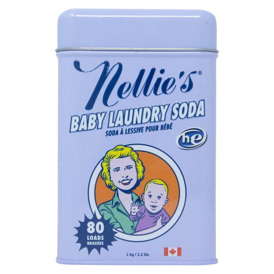 酷牌库|商品详情-Nellie's进口代理批发 Nellie's 婴儿洗衣苏打水（80 包）