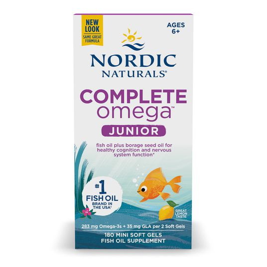 Nordic Naturals进口代理批发 Nordic Naturals Complete Omega Junior，柠檬