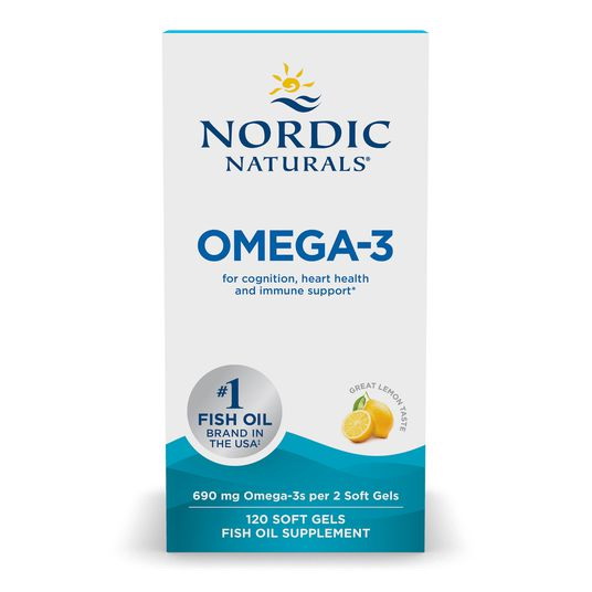 Nordic Naturals进口代理批发 Nordic Naturals Omega-3，柠檬