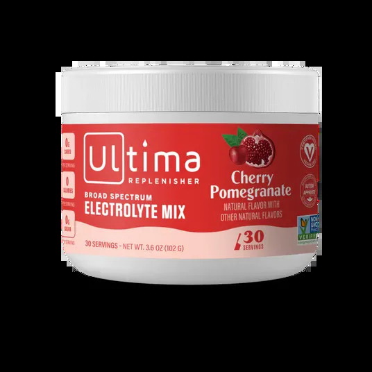 Ultima Replenisher进口代理批发 Ultima 补充电解质水合粉，樱桃石榴