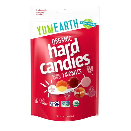 Yum Earth进口代理批发 Yum Earth 水果滴，什锦口味，有机