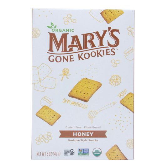 Mary's Gone Crackers进口代理批发 Mary's Gone 饼干，蜂蜜，全麦风格，有机