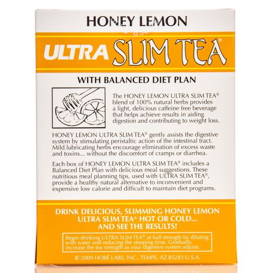 酷牌库|商品详情-Ultra Slim Tea进口代理批发 超薄茶蜂蜜柠檬