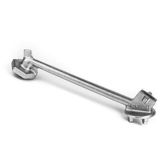 DrumRight Drum Plug Wrench Zinc Plated Cast Iron