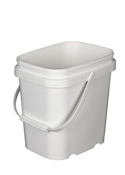 1 GALLON TALL RECTANGULAR EZ STOR® PLASTIC CONTAINER WITH HANDLE