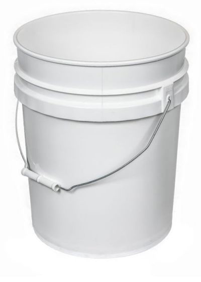 N2170N-CD 7 Gallon Plastic Bucket, Open Head – Natural - Basco USA