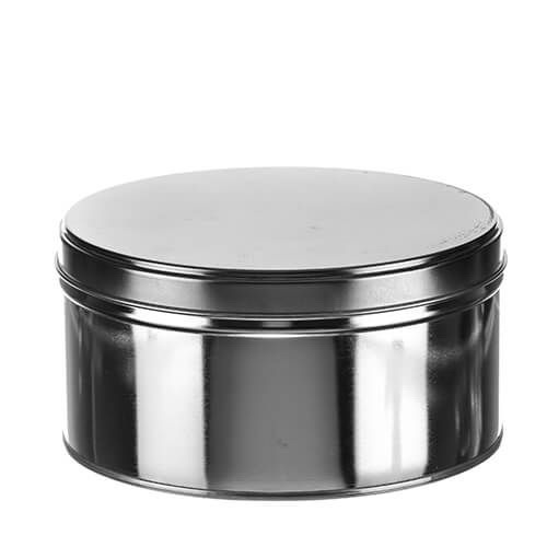 1 Lb Industrial Tin Slip Cover Can with Lid