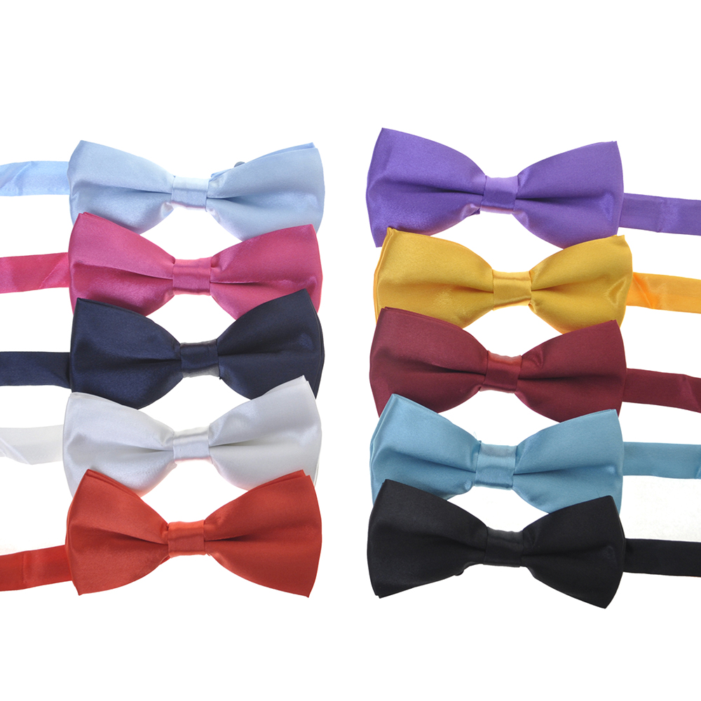 Tuxedo Bowtie,Unicorn Love,Men Classic Pre-Tied Satin Tie