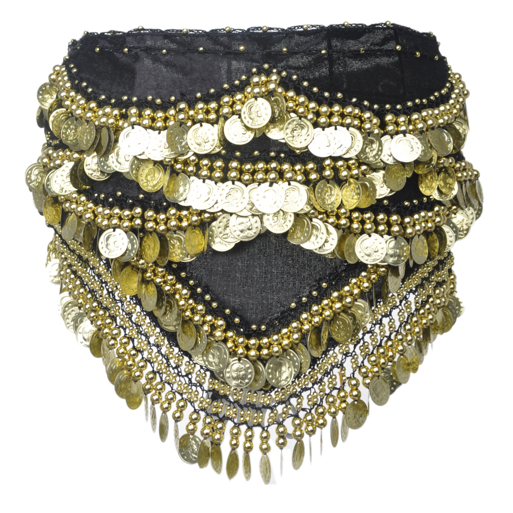 Belly Dance Accessories - Coin Belts, Hip Scarves, and More