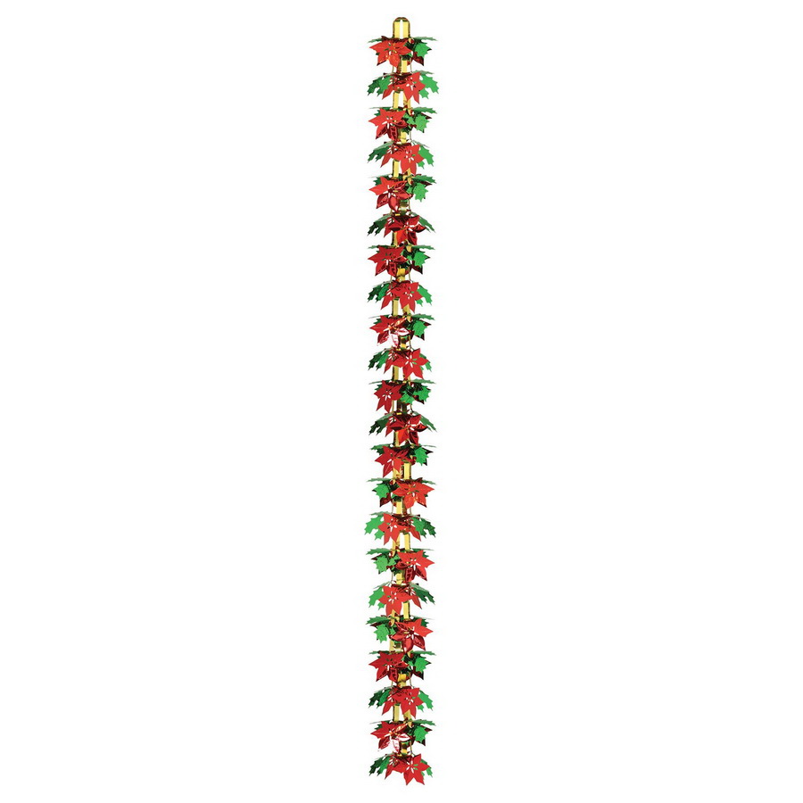 FR Red - White & Green Crepe Streamer