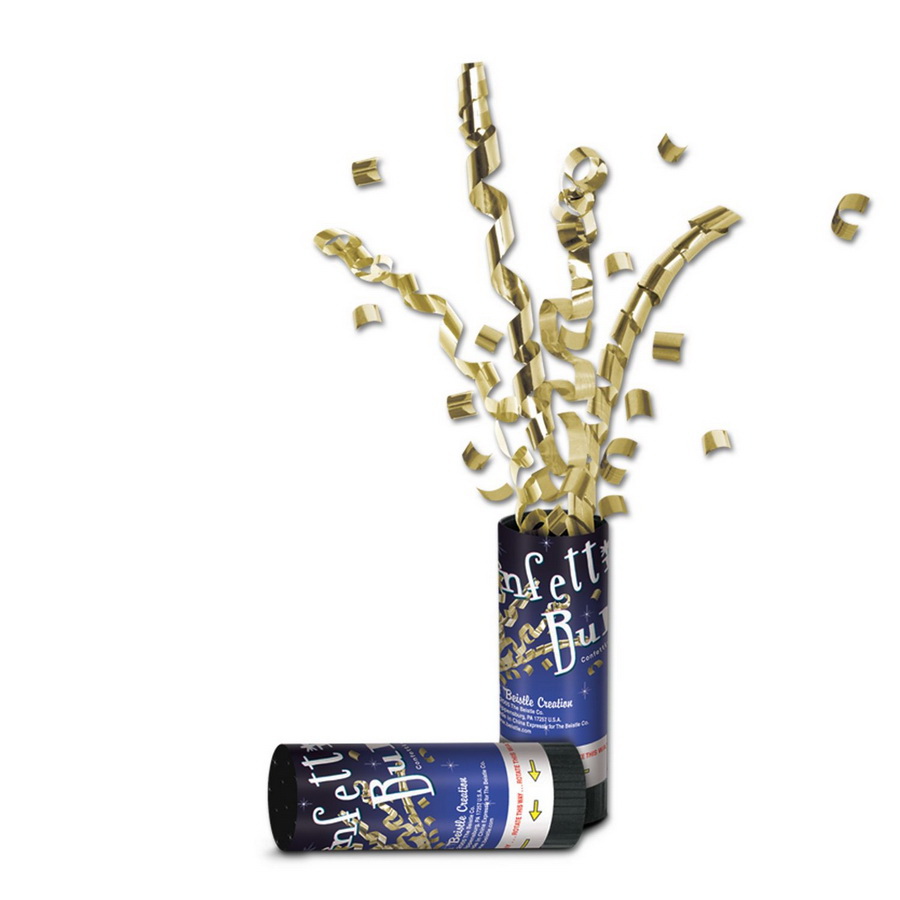 Beistle Push Up Confetti Poppers