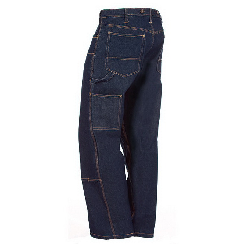 relaxed fit double knee carpenter denim jeans