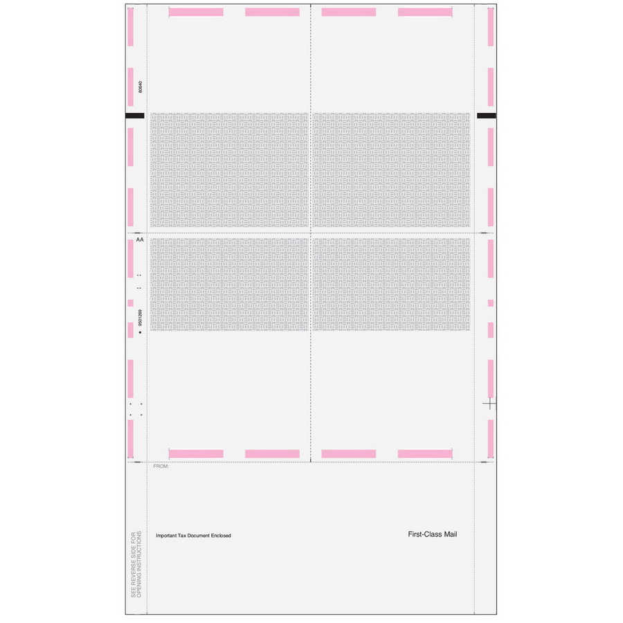 70016 - Blank Statement Paper (Perf at 3 1/2)