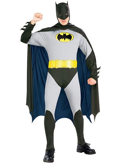 Rubies - Deluxe Adult Costume - Batman (Size M) 