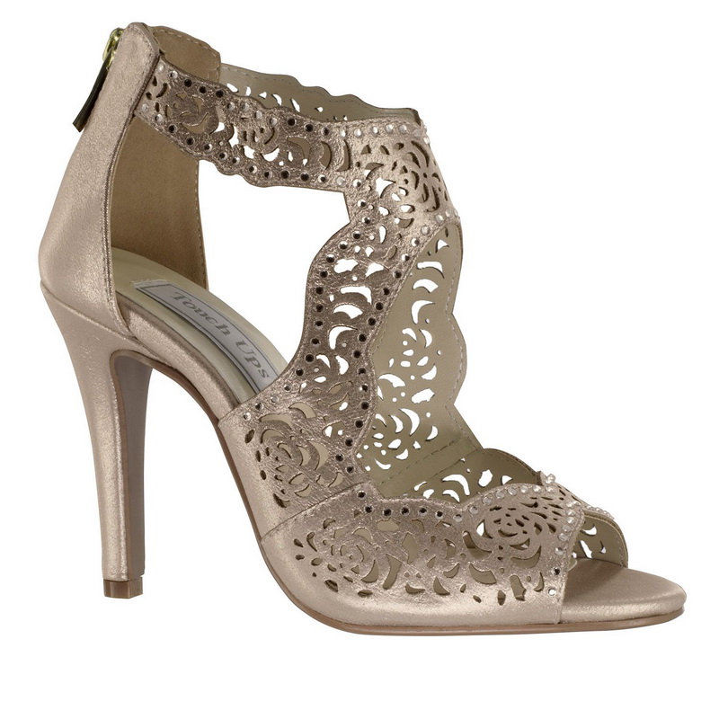 Felicity Nude Prom Shoes by Touch Ups 4293