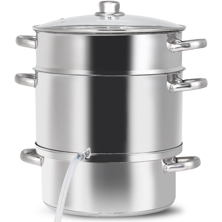 Norpro Krona Stainless Steel Steamer Juicer