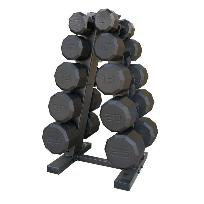 Cap 150 lb best sale dumbbell set with rack