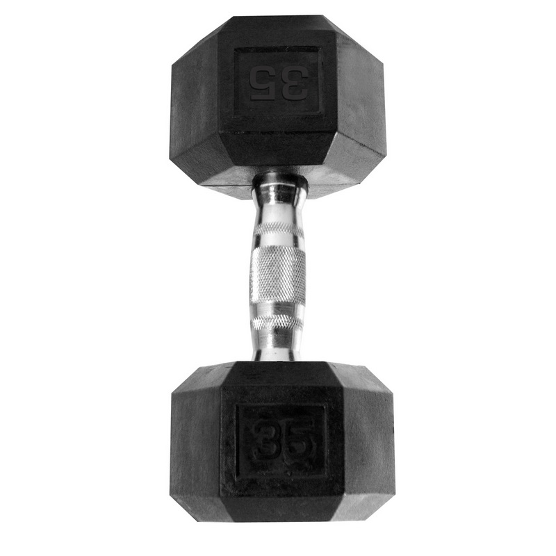 Champion Barbell Solid Hex Dumbbell