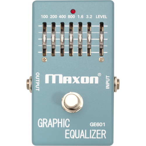 Maxon进口代理批发 Maxon M-GE601 效果踏板 - Maxon、GE601、图形均衡器