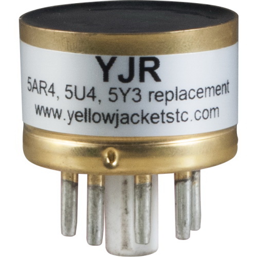 Yellow Jackets进口代理批发 Yellow Jackets P-YJR 固态整流器 - Yellow Jackets? YJR，适用于 5AR4、5U4、5Y3