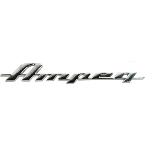 Ampeg进口代理批发 Ampeg S-M919 徽标 - Ampeg、Script、用于放大器的银色金属