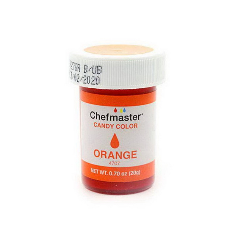 酷牌库|商品详情-Chefmaster进口代理批发4707 液体。 Candy Col Orange - .7oz