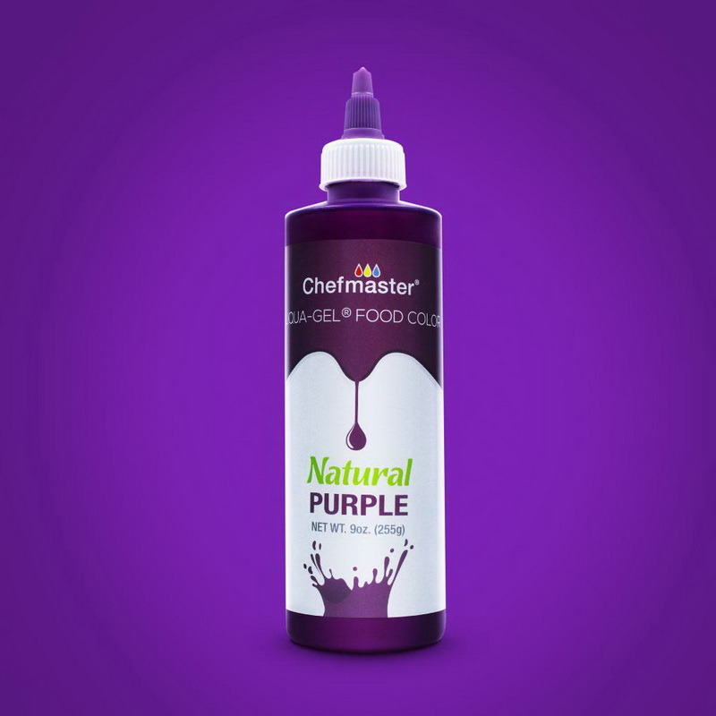 酷牌库|商品详情-Chefmaster进口代理批发紫色天然食用色素 9 盎司。