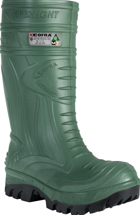 COFRA 00040-CM8 Thermic D.Green<br>Metguard Eh Pr, Pu/Rubber Boot