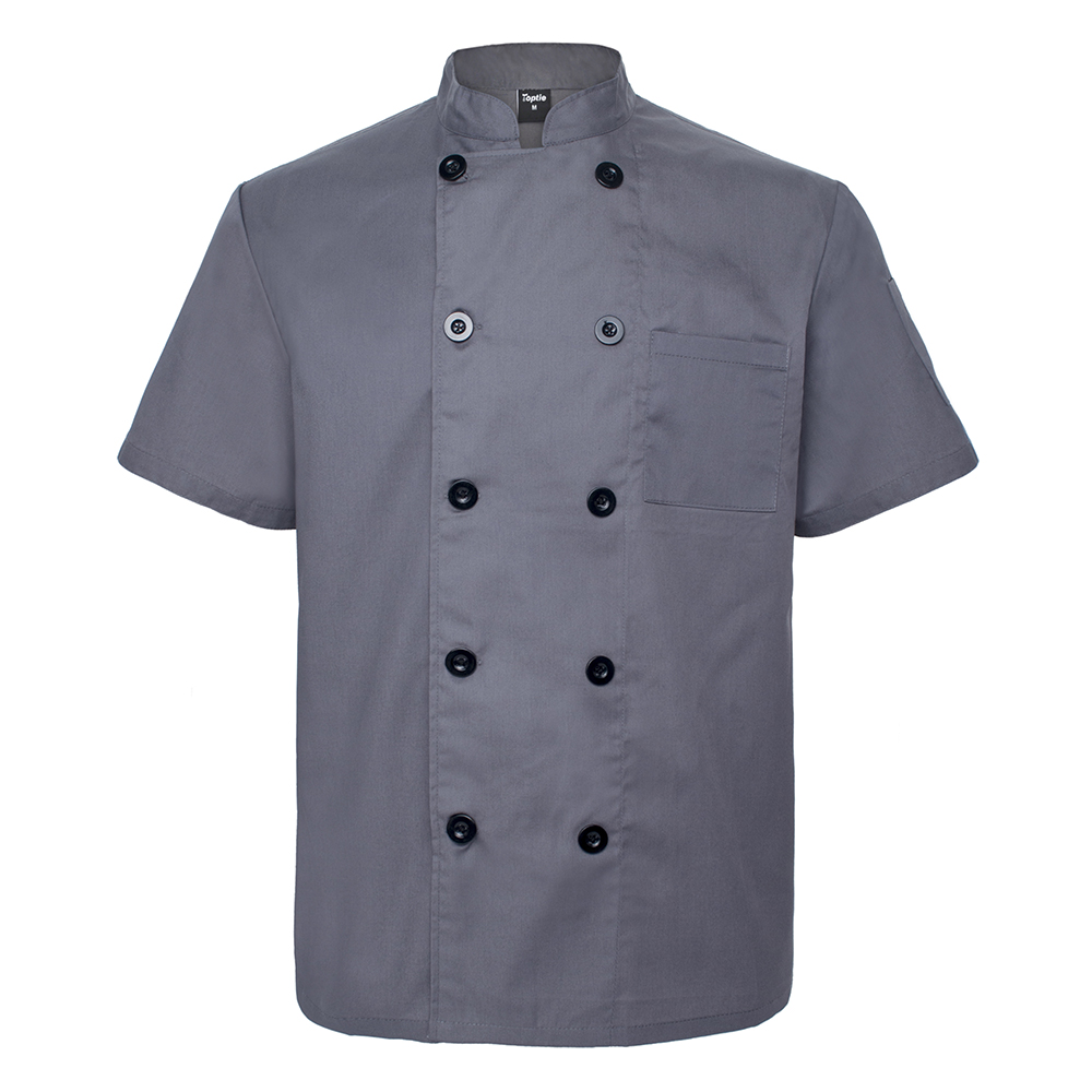 Cooking Buttons Warehouse SALE!! Ladies Chef Jacket Baker Jacket Short Sleeve 