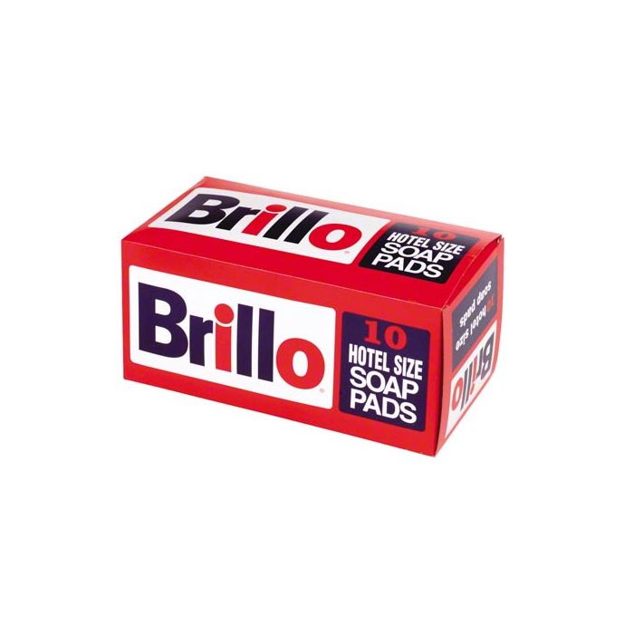 Brillo进口代理批发 Continental W-240000 Brillo 酒店尺寸钢丝皂垫 4 英寸 x 4 英寸 - 12/10 克拉