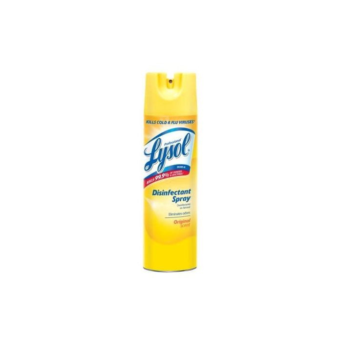 Lysol进口代理批发 Lysol 04650 品牌 III 专业消毒喷雾 - 原味香味，液体 19 盎司罐装，透明 12/CS