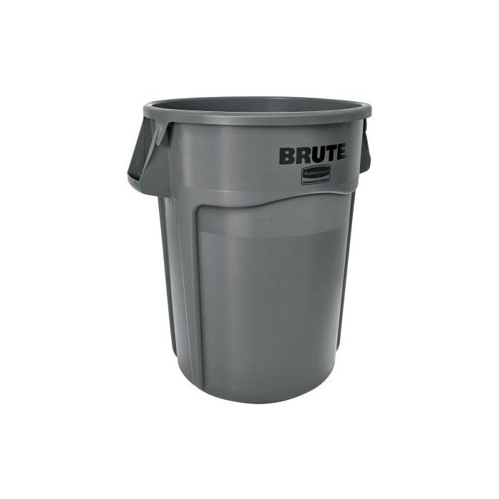 Rubbermaid Commercial Products Brute 44 Gal. Grey Round Vented