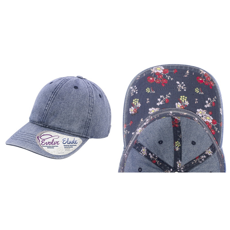 Infinity Her HATTIE - Women's Garment-Washed Fashion Print Cap