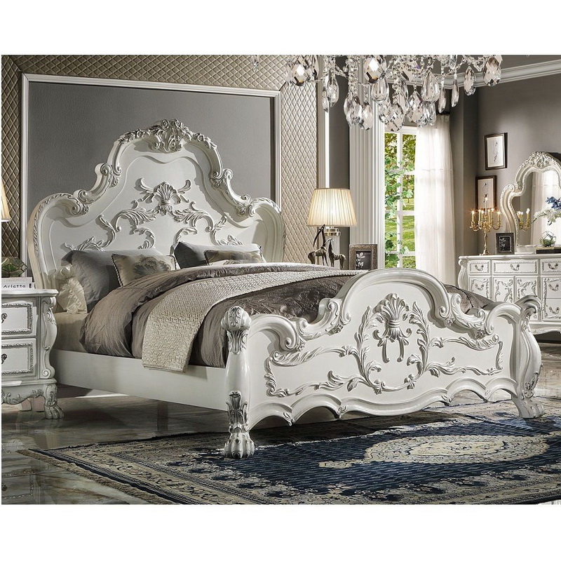 Acme Furniture Adara White Eastern King Bed