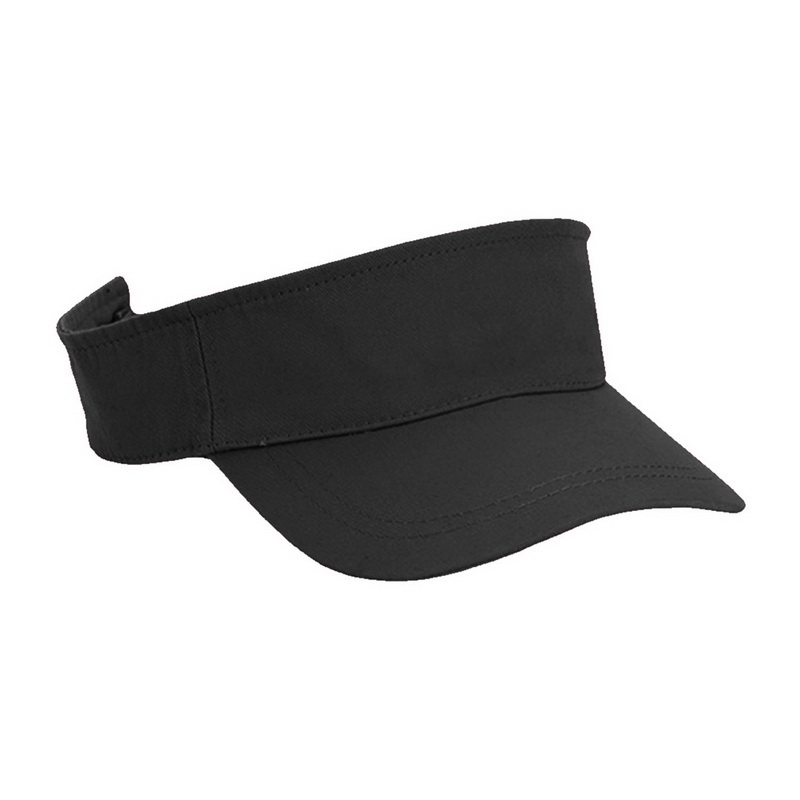 Custom Cobra Caps VIS-W Garment Washed Cotton Visor Wholesale - Design ...