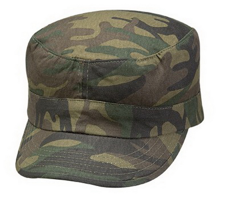 El Salvador Flag Unisex Adult Cotton Military Army Cap Flat Top Hat