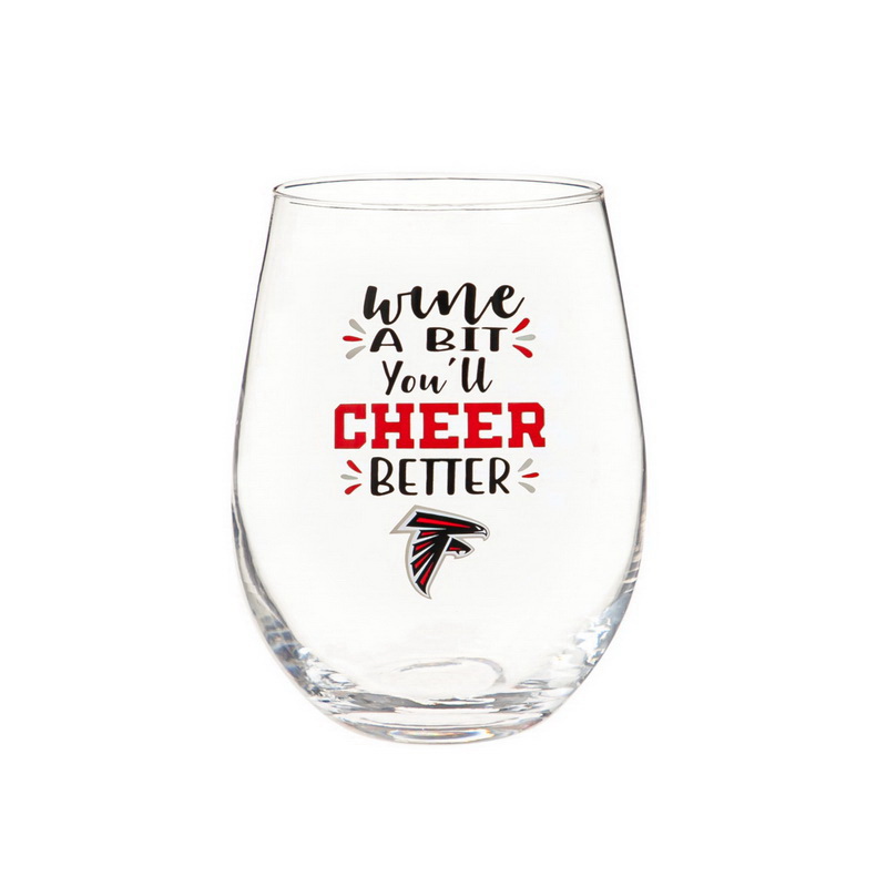 Tennessee Titans - Boxed Stemless 17oz Wine Glass