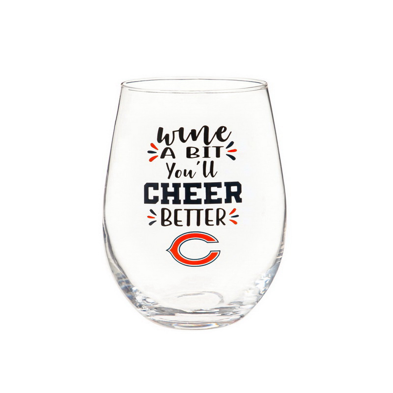 Tampa Bay Buccaneers 17oz Wine Glass Stemless - Boxed