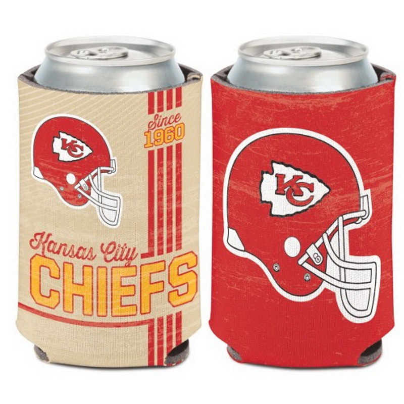 Kansas City Chiefs Can Cooler Slim Can Design