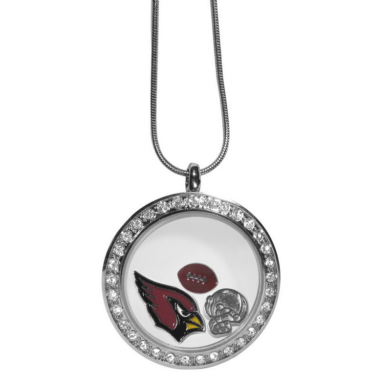 St. Louis Cardinals Rope / Rhinestone Necklace