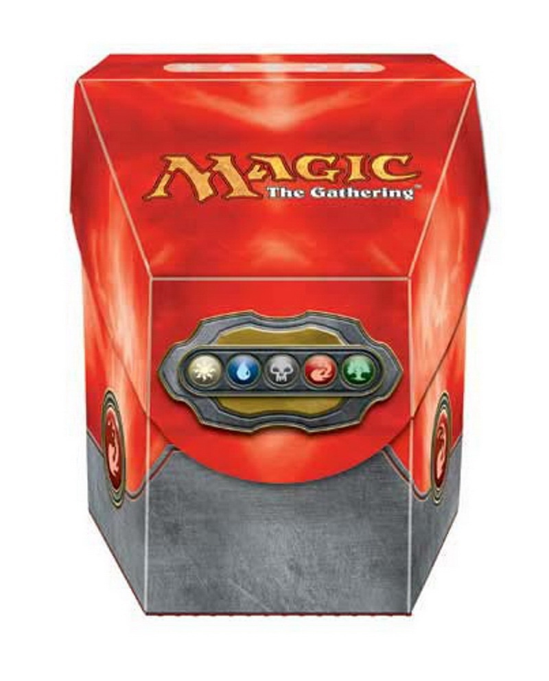 Ultra Pro进口代理批发 Ultra Pro Deck Box, ProHex - Magic: The Gathering - 指挥官 - 红色